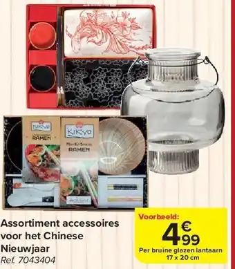 Carrefour Assortiment accessoires voor het Chinese Nieuwjaar aanbieding