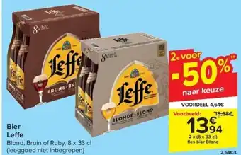 Carrefour Bier Le e aanbieding
