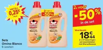 Carrefour Sets Omino Bianco aanbieding