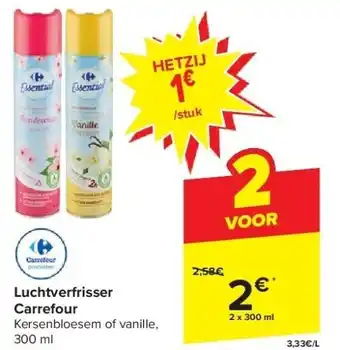 Luchtverfrisser Carrefour