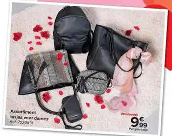 Carrefour Assortiment tasjes voor dames aanbieding