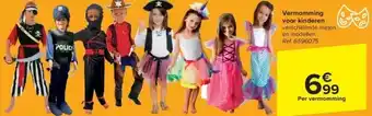 Carrefour Vermomming voor kinderen aanbieding