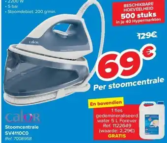 Carrefour Stoomcentrale SV4110C0 aanbieding