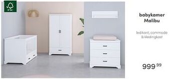 Baby & Tiener Babykamer malibu aanbieding