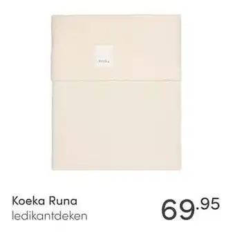 Baby & Tiener Koeka runa ledikantdeken aanbieding