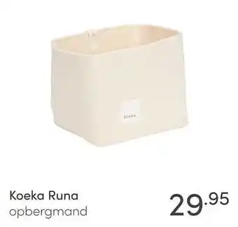 Koeka runa opbergmand