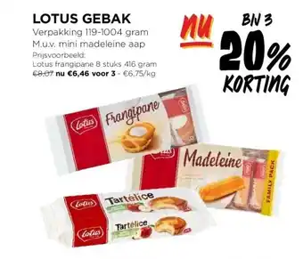 Jumbo LOTUS GEBAK aanbieding