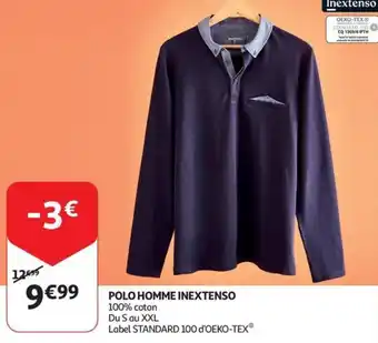 Auchan POLO HOMME INEXTENSO aanbieding