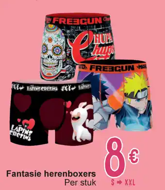 Cora Fantasie herenboxers S - XXL aanbieding