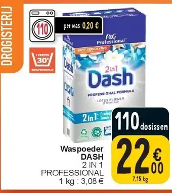 Cora Waspoeder DASH aanbieding