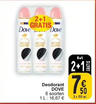 Cora Deodorant DOVE aanbieding