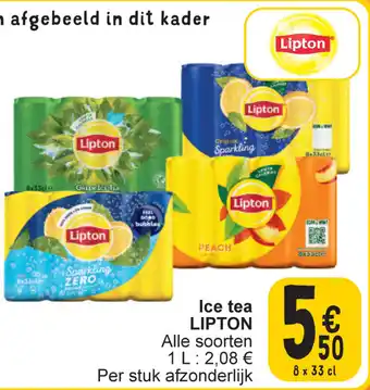 Cora Ice tea LIPTON aanbieding