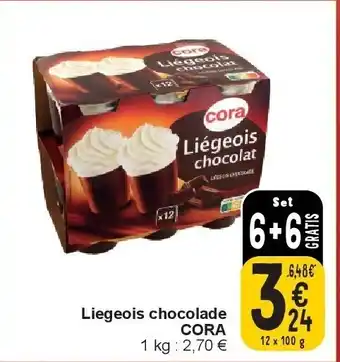 Cora Liegeois chocolade CORA aanbieding
