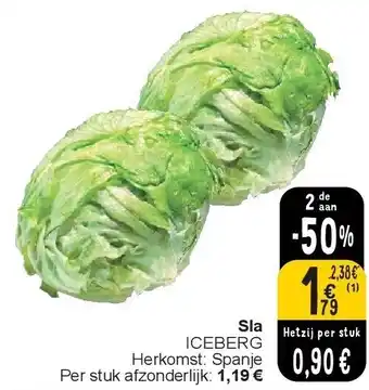 Cora Sla aanbieding