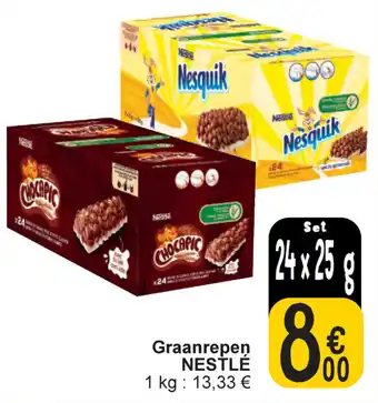 Cora Graanrepen NESTLÉ aanbieding