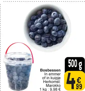 Cora Bosbessen aanbieding