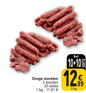 Cora Droge worsten aanbieding