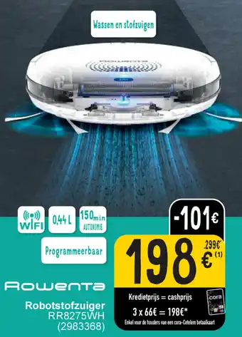Cora Robotstofzuiger RR8275WH 2983368 aanbieding