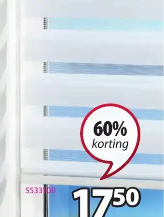 Jysk Alsten duo rolgordijn aanbieding