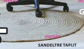 Jysk Sandeltre Tapijt aanbieding