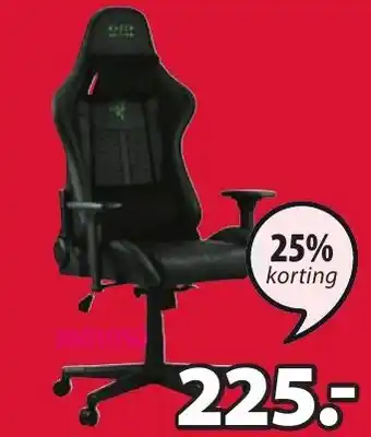 Jysk Type Z Razer Edition by Legend Gamestoel aanbieding