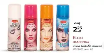 Euroshop Kleur haarspray aanbieding