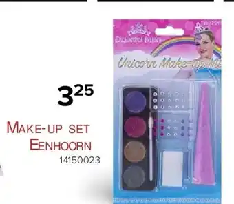 Euroshop Make-up set Eenhoorn aanbieding