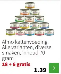 Intratuin Almo kattenvoeding aanbieding