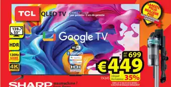 ElectroStock TCL QLED TV aanbieding