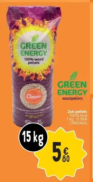 Cora Zak pellets aanbieding