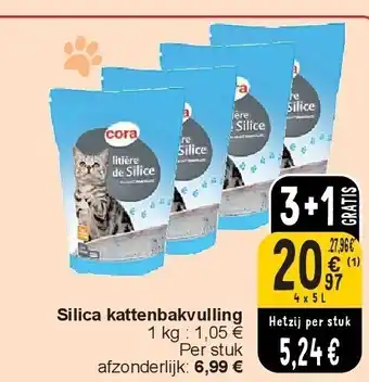 Silica kattenbakvulling