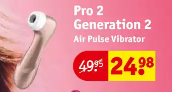 Kruidvat Pro 2 Generation 2 Air Pulse Vibrator aanbieding