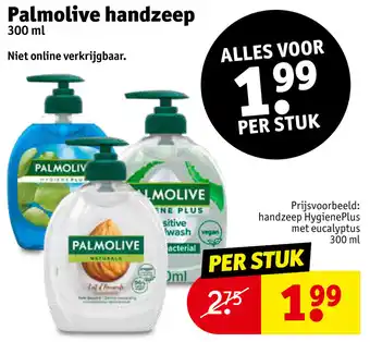 Kruidvat Palmolive handzeep 300 ml aanbieding