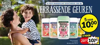 Kruidvat LE PETIT MARSEILLAIS DOUCHEGEL 250 ML aanbieding