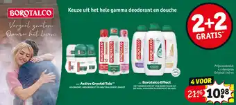Kruidvat Keuze uit het hele gamma deodorant en douche aanbieding
