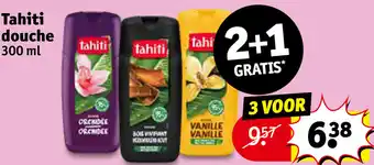 Kruidvat Tahiti douche 300 ml aanbieding