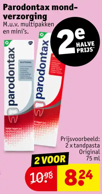 Kruidvat Parodontax mondverzorging aanbieding