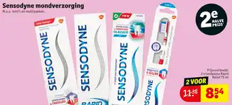 Kruidvat Sensodyne mondverzorging aanbieding
