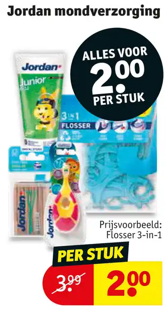 Kruidvat Jordan mondverzorging aanbieding