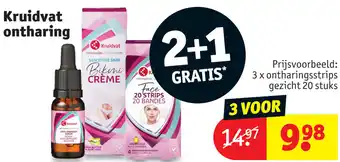 Kruidvat Kruidvat ontharing aanbieding