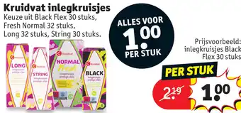 Kruidvat Kruidvat inlegkruisjes aanbieding
