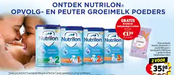 Kruidvat Nutrilon aanbieding