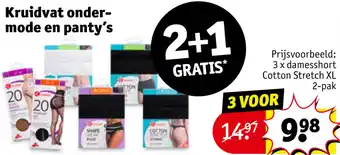 Kruidvat Kruidvat ondergoed en panty's aanbieding