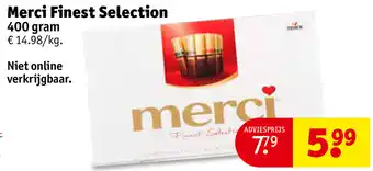 Kruidvat Merci Finest Selection 400 gram aanbieding