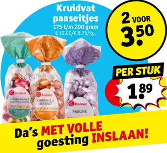 Kruidvat Kruidvat paaseitjes aanbieding