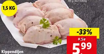 Lidl Kippendijen aanbieding