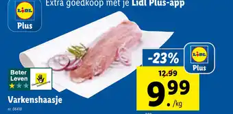 Lidl Varkenshaasje aanbieding