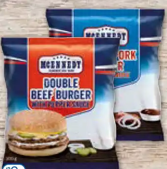 Lidl Double burger aanbieding