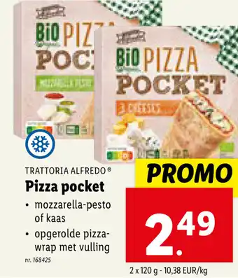 Lidl Pizza pocket aanbieding