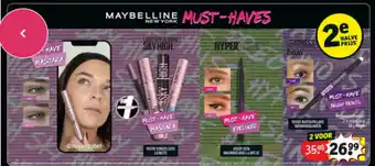 Kruidvat mascara Sky High aanbieding